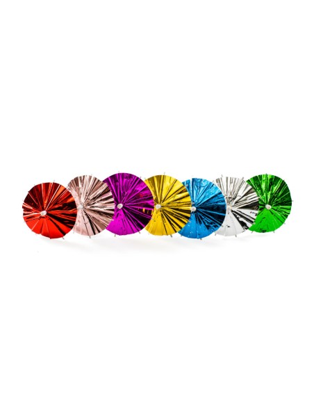 Cupcake Toppers Parasol Assorti -10st-