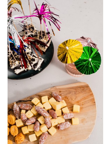 Cupcake Toppers Parasol Assorti -10st-