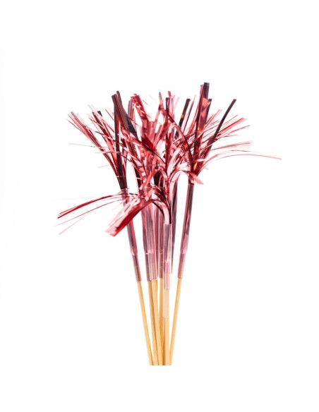 Cupcake Toppers Folie Rosé Goud -10st-