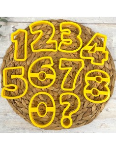 Uitsteker Set Cijfers Large -10st-