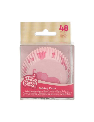 FunCakes Baking Cups Baby Meisje -48st-