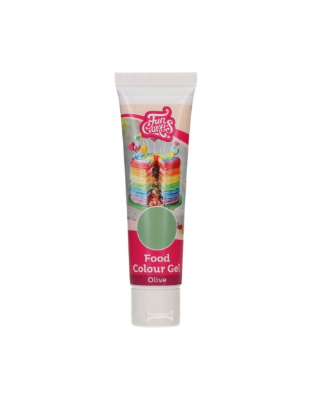 FunCakes Eetbare Kleurstof Gel Olive -30gr-