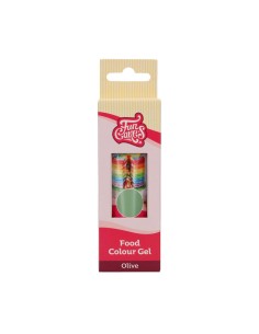 FunCakes Eetbare Kleurstof Gel Olive -30gr- 2