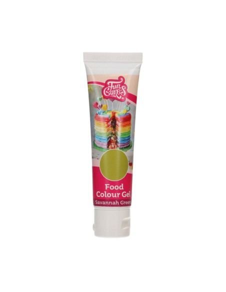 FunCakes Eetbare Kleurstof Gel Savannah Green -30gr-