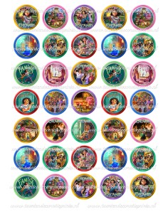 Eetbare Print Encanto Mini Cupcakes - 3,5cm