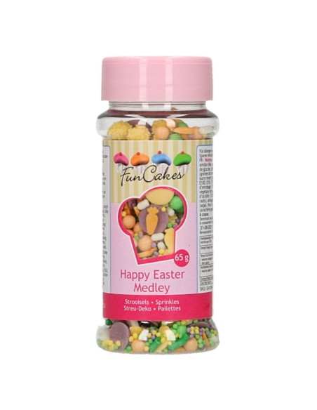 FunCakes Sprinkle Medley Happy Easter -50gr-