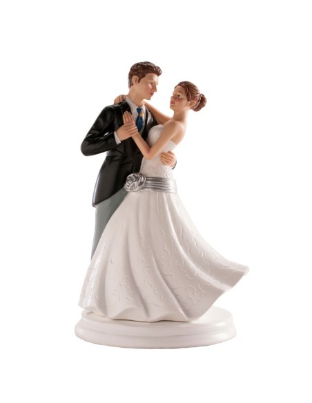 Dekora Bruidspaar Dansend -20cm-