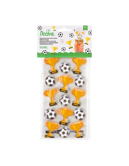 Decora Traktatiezakjes Voetbal -20st-