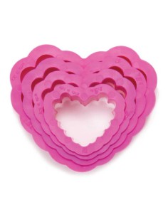 Decora Uitsteker Set Hart Kartel -4st-