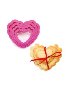 Decora Uitsteker Set Hart Kartel -4st- 2