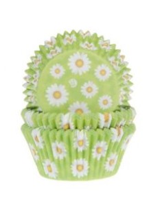 House of Marie Baking Cups Daisy -48st-