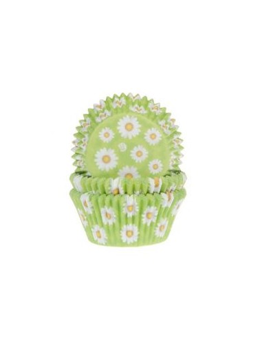 House of Marie Baking Cups Daisy -48st-