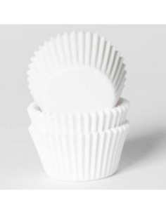 House of Marie Mini Baking Cups Wit -60st-