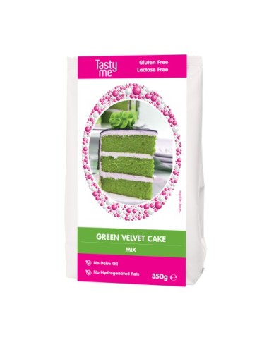 Tasty Me Mix voor Green Velvet Cake Glutenvrij -350gr-