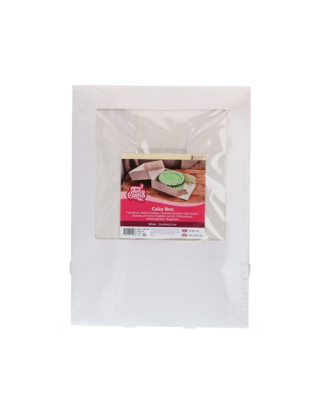 FunCakes Taartdoos Blanco 32x32x11.5cm -2st-
