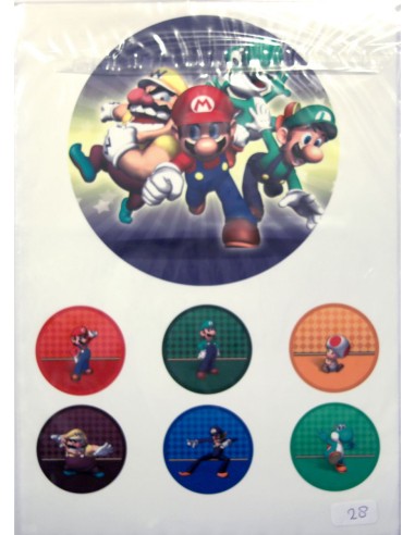 Eetbare Print B-Keuze Nr.28: Super Mario