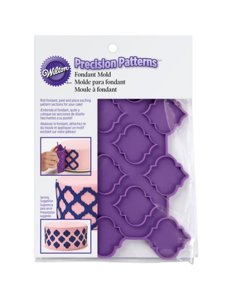 Wilton Siliconen Mat Trellis Patroon //