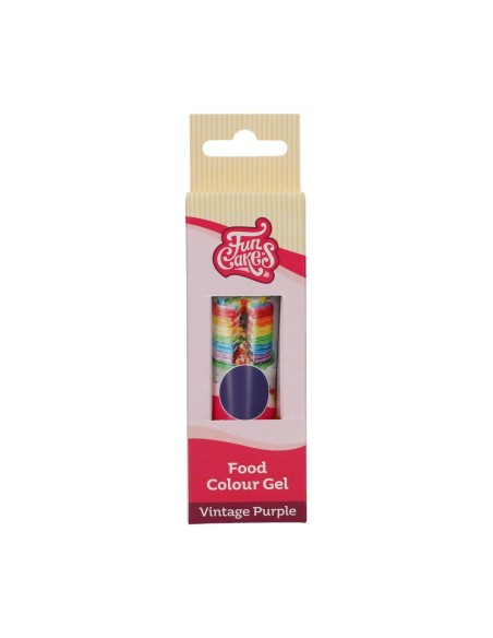 FunCakes Eetbare Kleurstof Gel Vintage Purple -30gr-