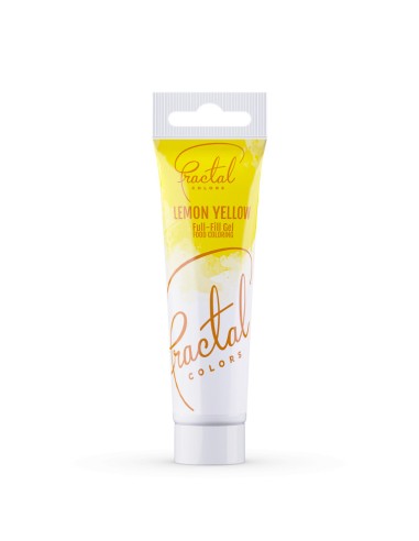 Fractal Colors Eetbare Kleurstof Gel Lemon Yellow -30gr-