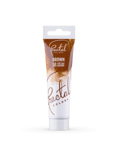 Fractal Colors Eetbare Kleurstof Gel Brown -30gr-