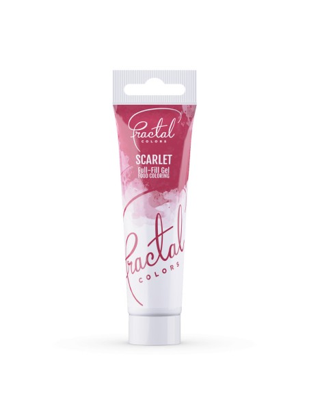 Fractal Colors Eetbare Kleurstof Gel Scarlet -30gr-