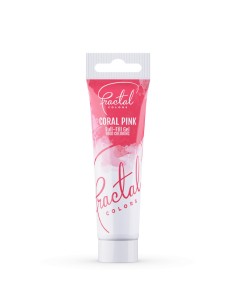 Fractal Colors Eetbare Kleurstof Gel Coral Pink -30gr-