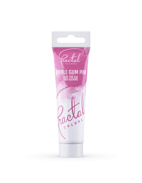 Fractal Colors Eetbare Kleurstof Gel Bubblegum Pink -30gr-