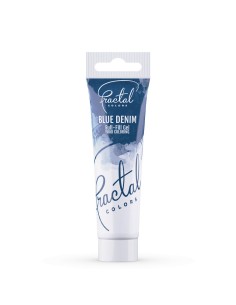 Fractal Colors Eetbare Kleurstof Gel Blue Denim -30gr-