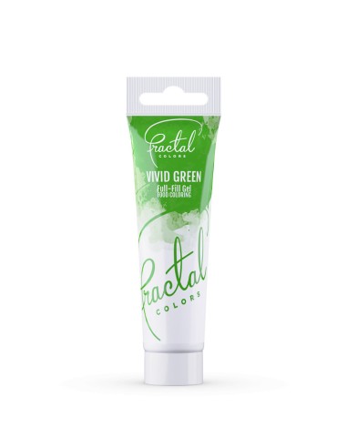 Fractal Colors Eetbare Kleurstof Gel Vivid Green -30gr-