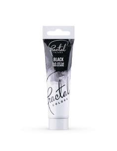 Fractal Colors Eetbare Kleurstof Gel Black -30gr-