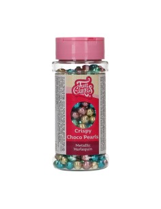 FunCakes Crispy Chocoparels Metallic Harlequin -60gr- 2