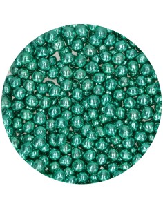 FunCakes CrispyChocoparels Metallic Groen-60gr-//THT korting