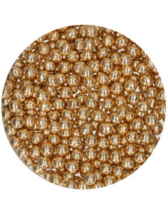 FunCakes Crispy Chocoparels Metallic Goud -60gr-