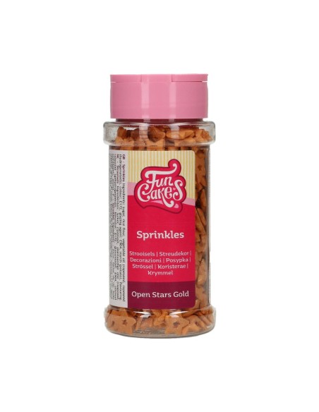 FunCakes Open Sterren Goud -55gr-