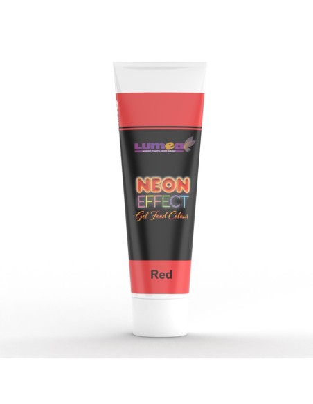 Lumea Eetbare Kleurstof Gel Neon Effect Red -30gr-