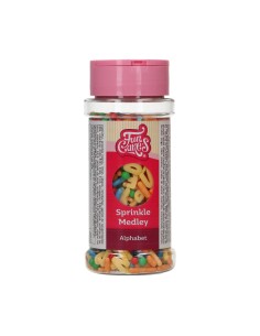 FunCakes Sprinkle Medley Alfabet -65gr- // THT korting 2