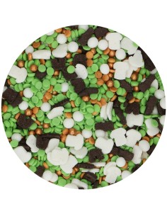 FunCakes Sprinkle Medley Voetbal Goud -65gr-