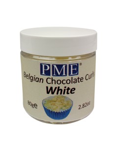 PME Chocolade Krullen Wit -85gr- 2