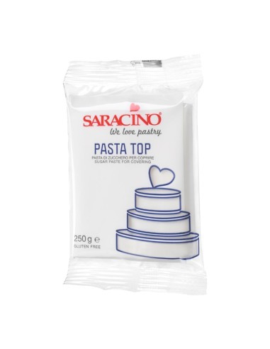 Saracino Top Paste Rolfondant White -250gr-