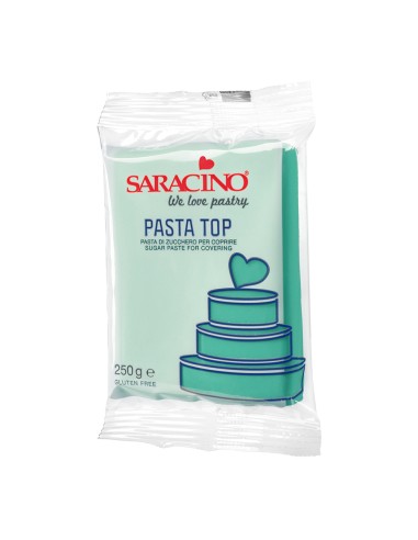 Saracino Top Paste Rolfondant Turquoise -250gr-