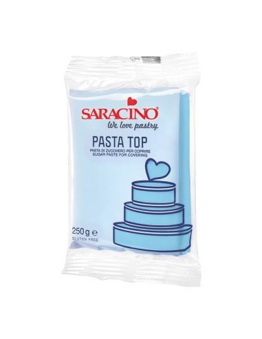 Saracino Top Paste Rolfondant Baby Blue -250gr-