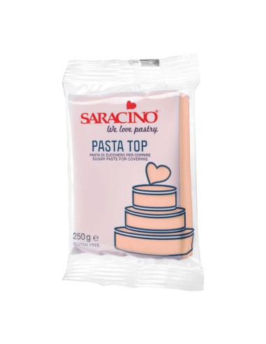 Saracino Top Paste Rolfondant Rose Beige -250gr-