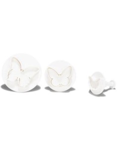 Patisse Plunger Cutter Vlinder Set -3st-