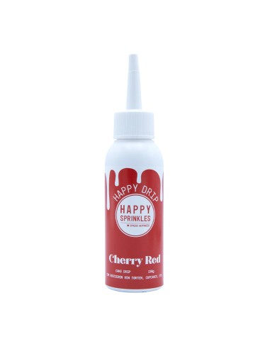 Happy Sprinkles Chocolade Drip Cherry Red -130gr-