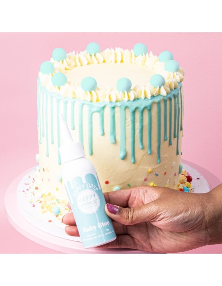 Happy Sprinkles Chocolade Drip Baby Blue -130gr-