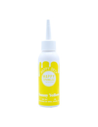 Happy Sprinkles Chocolade Drip Sunny Yellow -130gr-