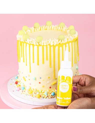 Happy Sprinkles Chocolade Drip Sunny Yellow -130gr-