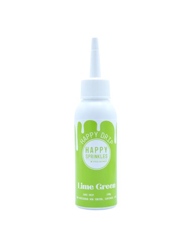 Happy Sprinkles Chocolade Drip Lime Green -130gr-
