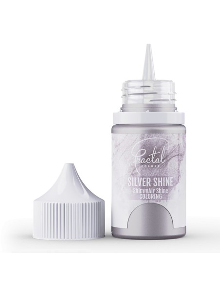 Fractal Colors Airbrush Kleurstof Silver Shine* -30ml-