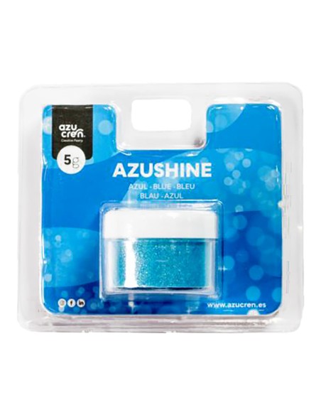 Azucren Azushine Eetbare Glanspoeder Blue -5gr-